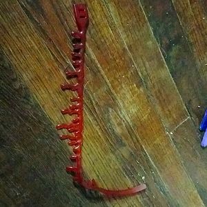 Silicone blood drip necklace